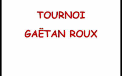Tournoi Gaëtan Roux 2016