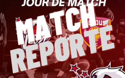 VCB / Toulouse – Match annulé