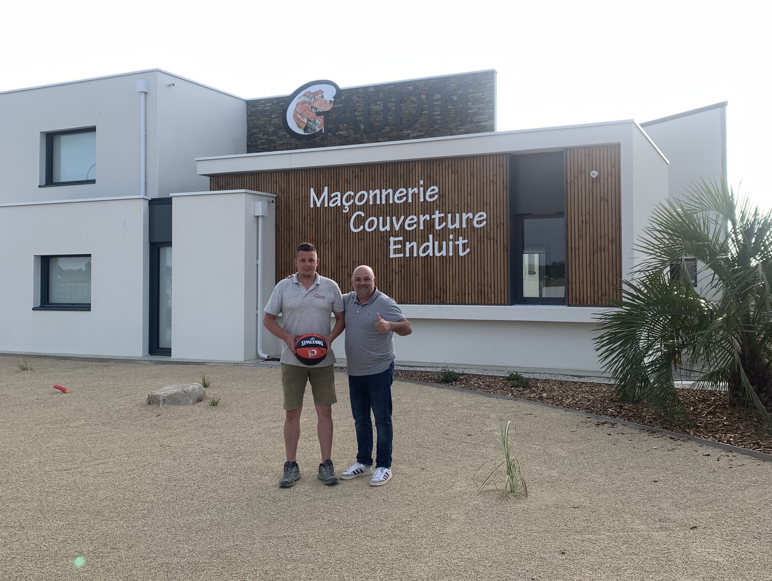 Entretien avec nos partenaires : GAUDIN MAÇONNERIE - Vendée Challans Basket
