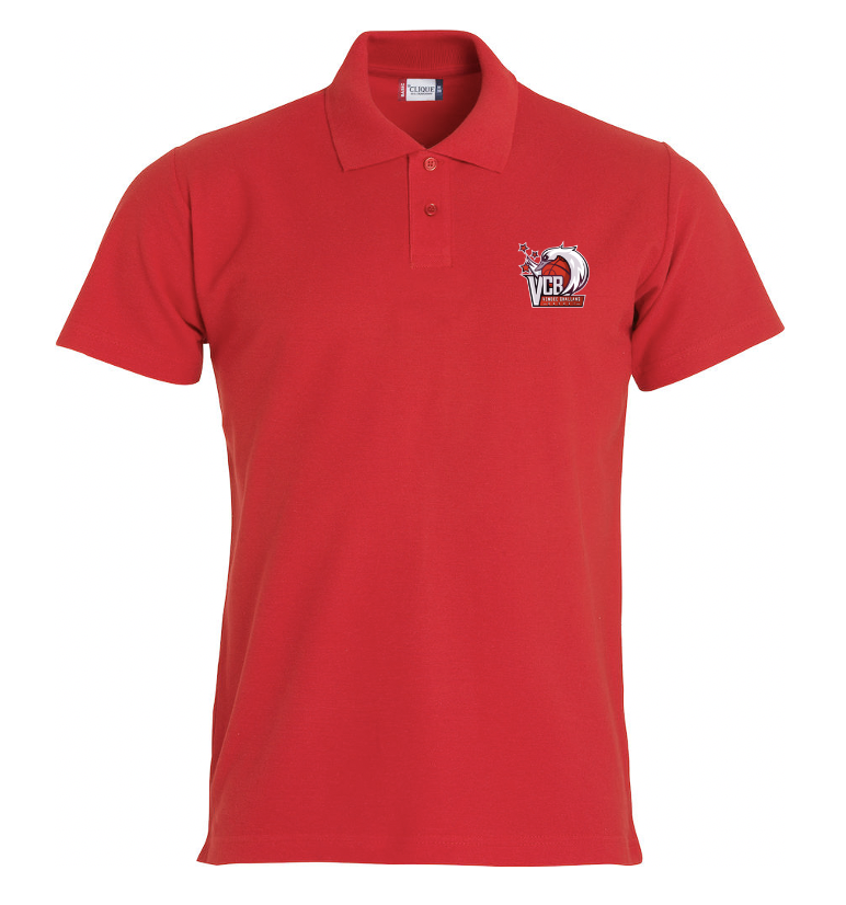 Polo E rouge