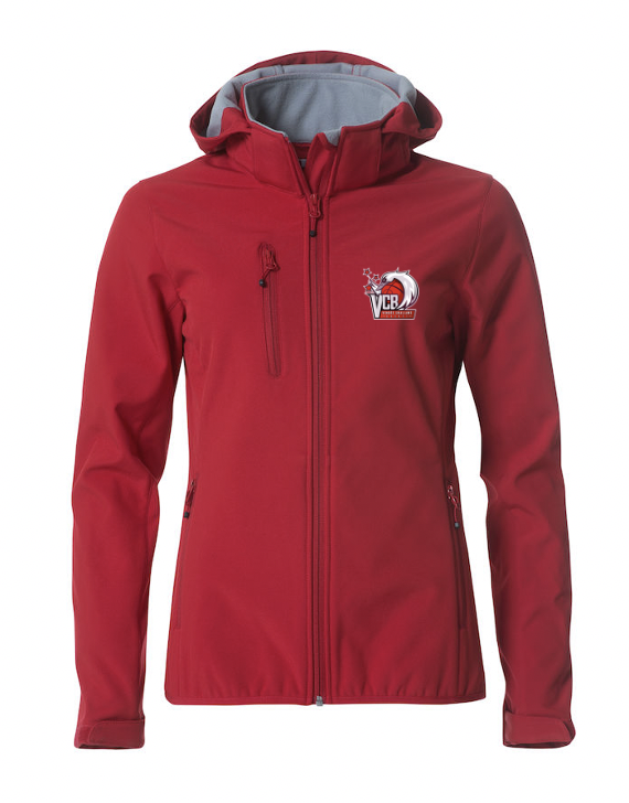 Softshell F rouge
