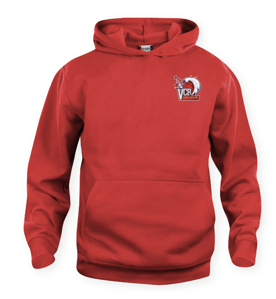 Sweat Capuche E rouge