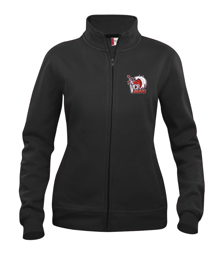 Veste F sans capuche noir