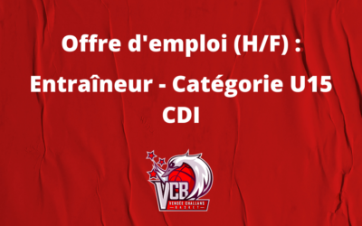 (Offre d’emploi) : Entraîneur U15