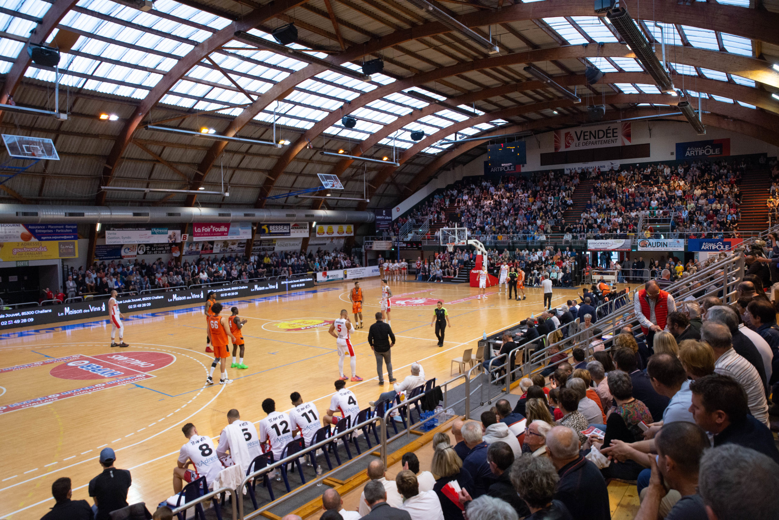 Photo Rare Patrick Petit - Challans Basket Ball, Années 80