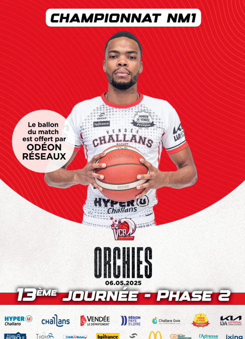 PROGRAMME DE MATCH – ORCHIES BC