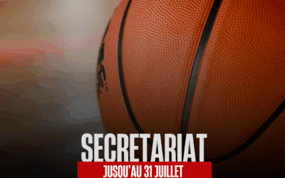 Fermeture estivale du secrétariat