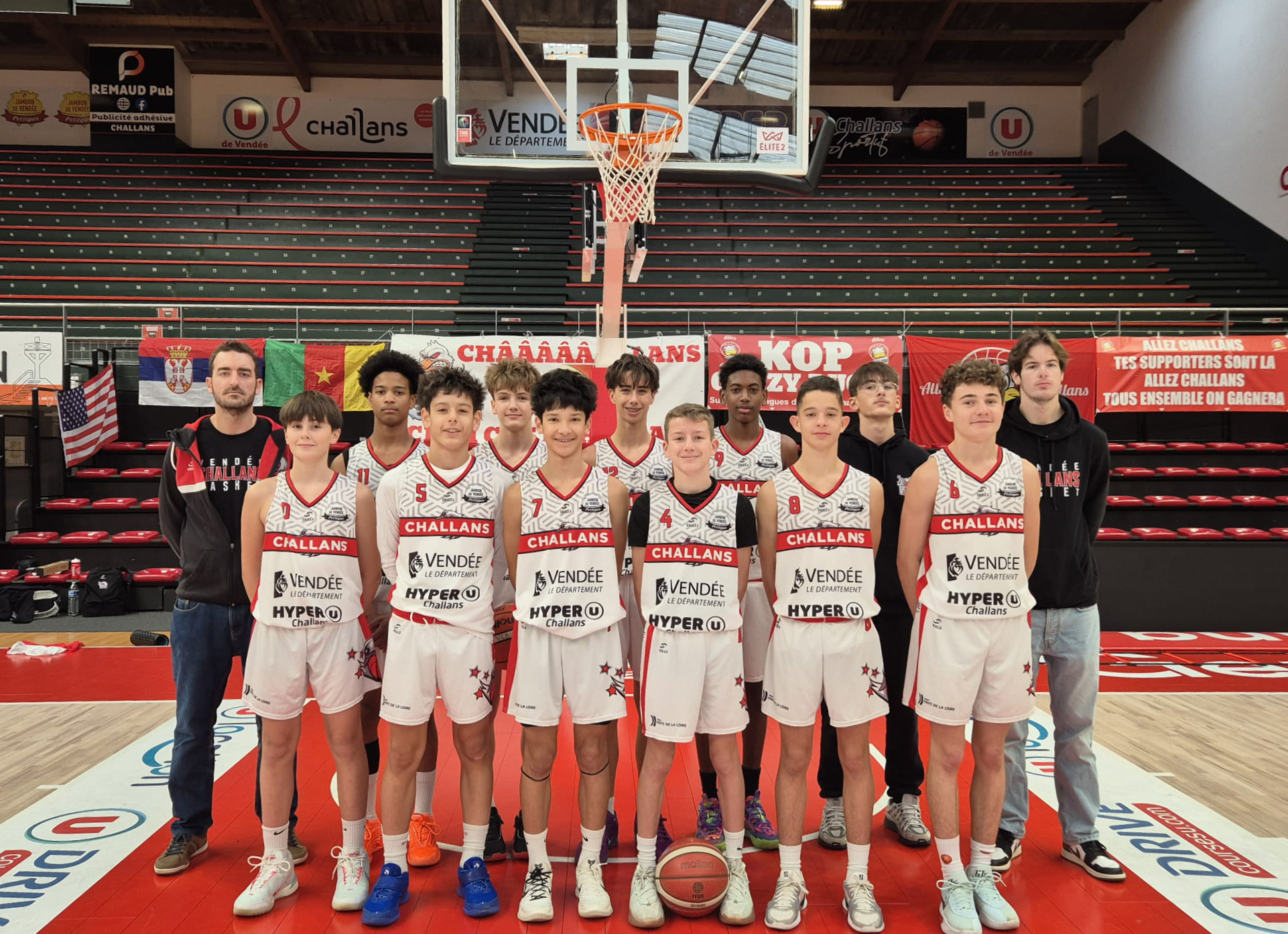 U15 13 14 Ans Vend e Challans Basket
